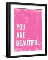 You Are Beautiful-null-Framed Art Print