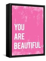 You Are Beautiful-null-Framed Stretched Canvas