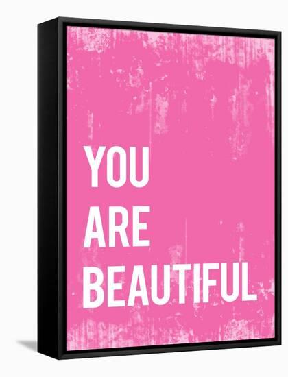 You Are Beautiful-null-Framed Stretched Canvas