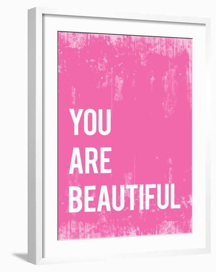 You Are Beautiful-null-Framed Art Print