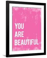 You Are Beautiful-null-Framed Art Print