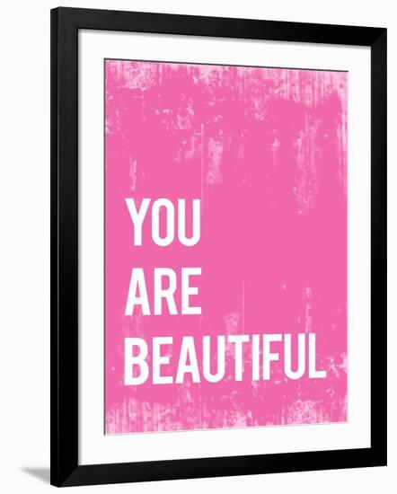 You Are Beautiful-null-Framed Art Print