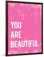 You Are Beautiful-null-Framed Art Print