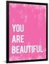 You Are Beautiful-null-Framed Art Print