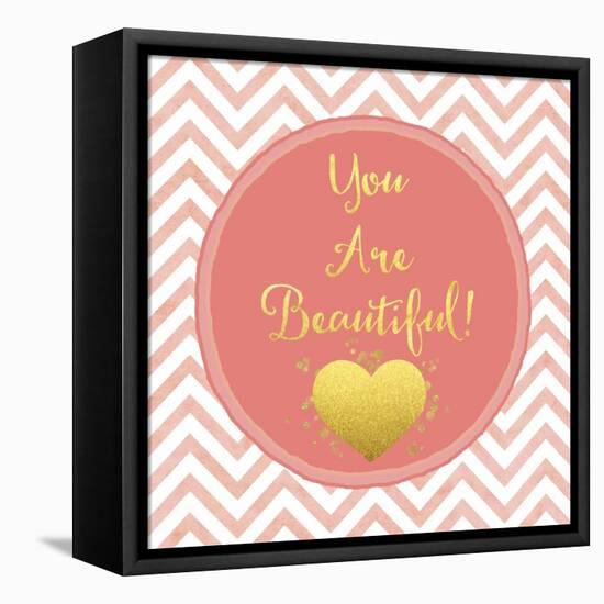 You are Beautiful-Tina Lavoie-Framed Stretched Canvas