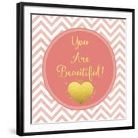 You are Beautiful-Tina Lavoie-Framed Giclee Print