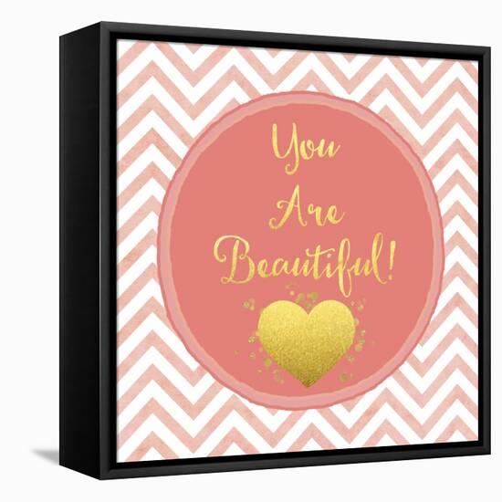 You are Beautiful-Tina Lavoie-Framed Stretched Canvas