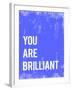 You are Brilliant-Kindred Sol Collective-Framed Art Print