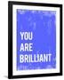 You are Brilliant-Kindred Sol Collective-Framed Art Print