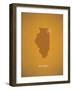 You Are Here Chicago-null-Framed Art Print