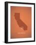 You Are Here Los Angeles-null-Framed Art Print