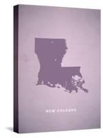 You Are Here New Orleans-null-Stretched Canvas