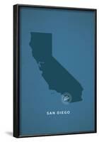 You Are Here San Diego-null-Framed Poster