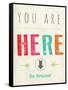 You are Here-Kindred Sol Collective-Framed Stretched Canvas