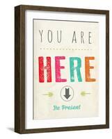 You are Here-Kindred Sol Collective-Framed Art Print