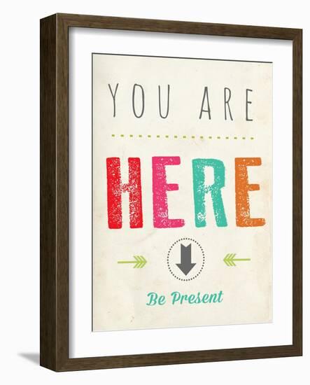 You are Here-Kindred Sol Collective-Framed Art Print