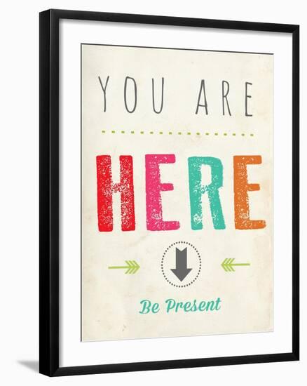 You are Here-Kindred Sol Collective-Framed Art Print