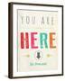 You are Here-Kindred Sol Collective-Framed Art Print