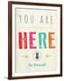 You are Here-Kindred Sol Collective-Framed Art Print