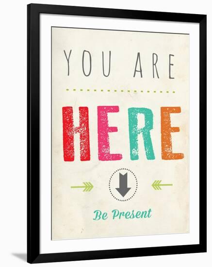 You are Here-Kindred Sol Collective-Framed Art Print