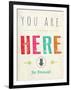 You are Here-Kindred Sol Collective-Framed Art Print