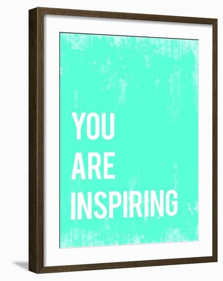 You are Inspiring-Kindred Sol Collective-Framed Art Print