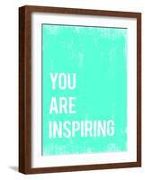You are Inspiring-Kindred Sol Collective-Framed Art Print