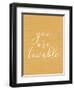 You are Lovable-Allen Kimberly-Framed Art Print