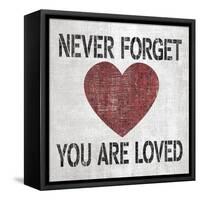 You Are Loved Sq-N. Harbick-Framed Stretched Canvas