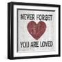 You Are Loved Sq-N. Harbick-Framed Art Print