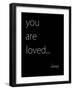 You Are Loved-Kristin Emery-Framed Art Print