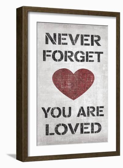 You are Loved-N. Harbick-Framed Art Print