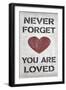 You are Loved-N. Harbick-Framed Art Print