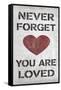 You are Loved-N. Harbick-Framed Stretched Canvas