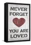 You are Loved-N. Harbick-Framed Stretched Canvas