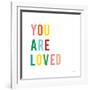 You are Loved-Ann Kelle-Framed Art Print