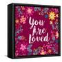 You Are Loved-Joan Coleman-Framed Stretched Canvas