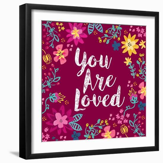 You Are Loved-Joan Coleman-Framed Art Print