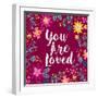 You Are Loved-Joan Coleman-Framed Art Print