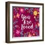 You Are Loved-Joan Coleman-Framed Art Print