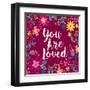 You Are Loved-Joan Coleman-Framed Art Print