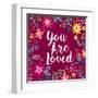 You Are Loved-Joan Coleman-Framed Art Print