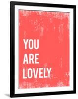 You are Lovely-Kindred Sol Collective-Framed Art Print