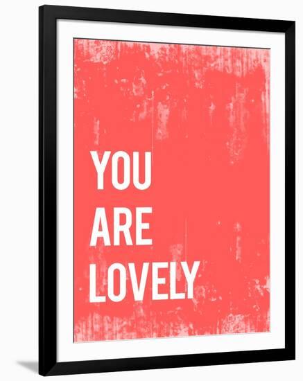 You are Lovely-Kindred Sol Collective-Framed Art Print