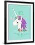 You are Magic Unicorn-Heather Rosas-Framed Art Print