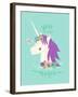 You are Magic Unicorn-Heather Rosas-Framed Art Print