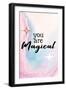 You Are Magical 1-Kimberly Allen-Framed Art Print