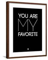 You are My Favorite Black-NaxArt-Framed Art Print