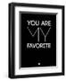 You are My Favorite Black-NaxArt-Framed Art Print