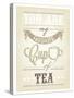 You are My Favorite Cup of Tea Typographical Background-Melindula-Stretched Canvas